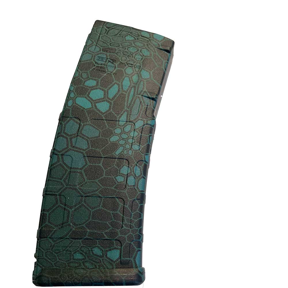 Magpul PMAG 30 Round Magazine GEN 2 MOE 5.56X45 - Teal Kryptek Camo - Image 2